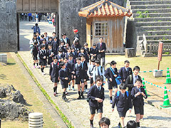 2月 修学旅行(6年生)その1